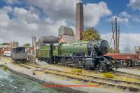 32-255BSF Bachmann WD Austerity Steam Loco number 77196 in WD Khaki Green